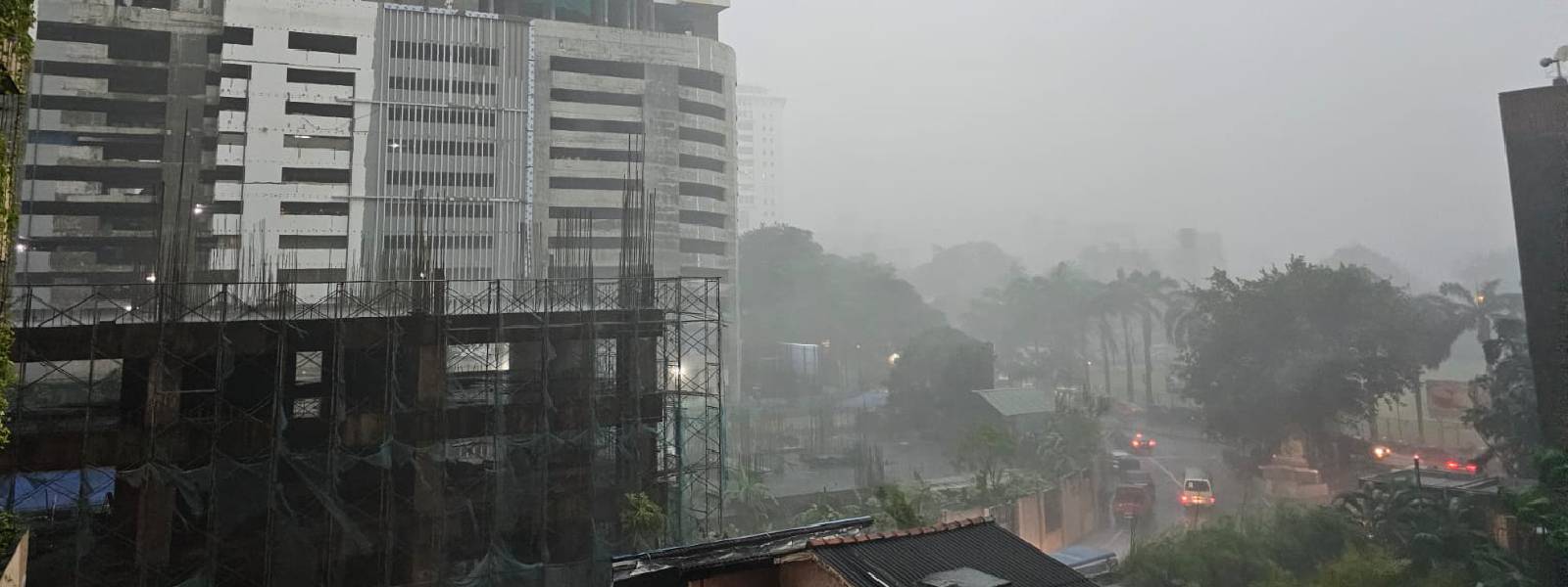 Colombo hit with storm-like rainfall